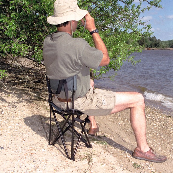 Portable Chair with Backrest - Quik-E-Seat