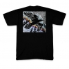 Raven (with tracks) T-shirt (front)