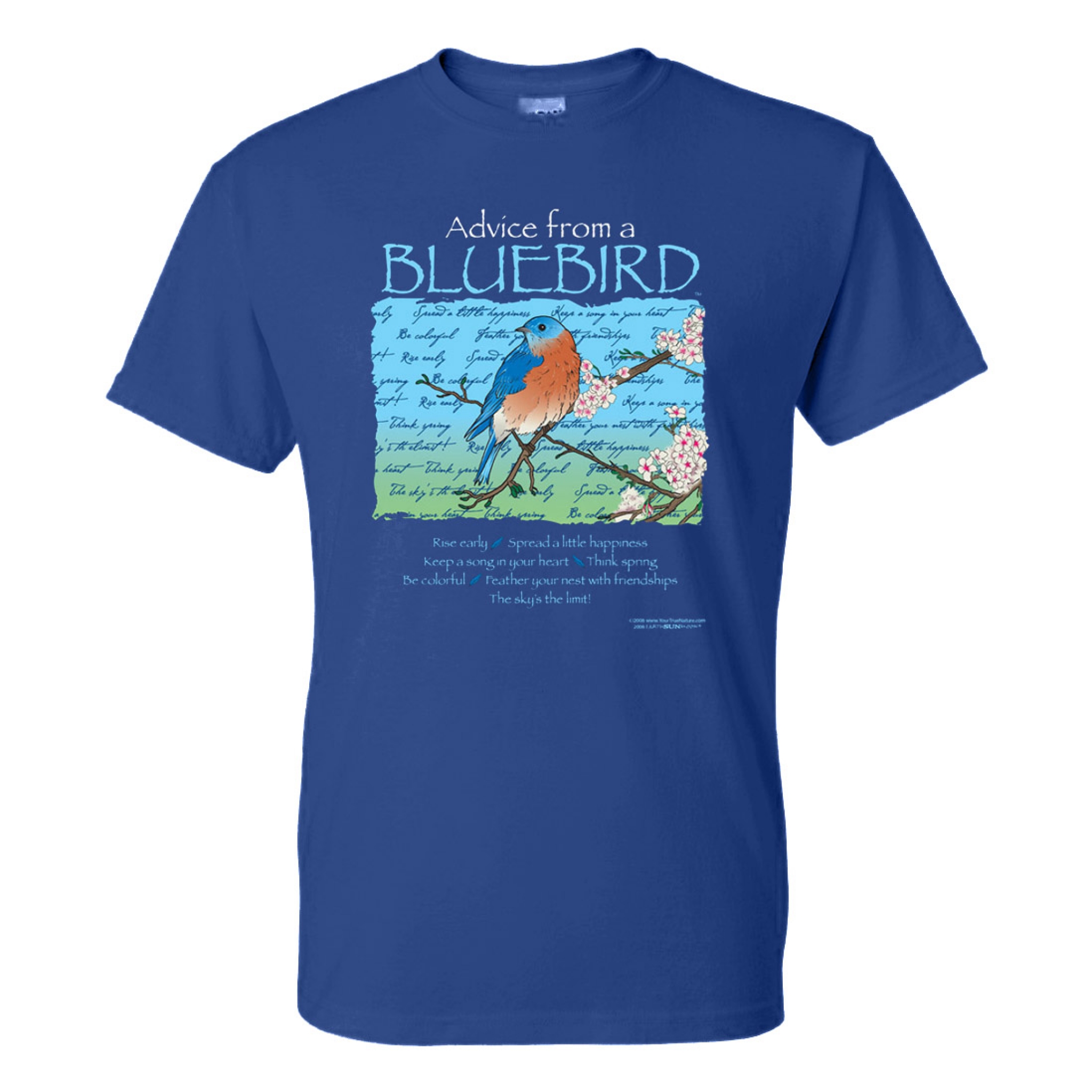 Advice from a Bluebird T-Shirt