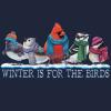 Winter Is for the Birds Long Sleeve Tee Closeup