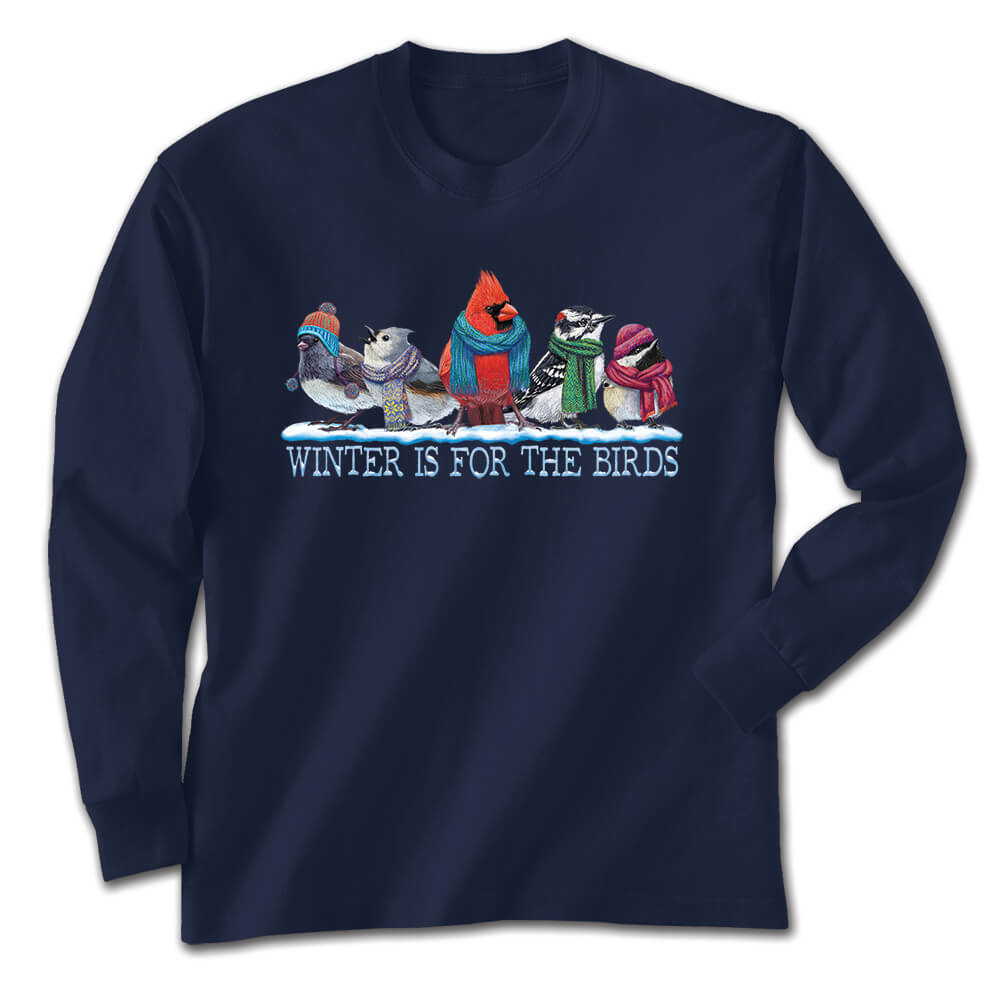 Winter Is for the Birds Long-sleeve T-shirt