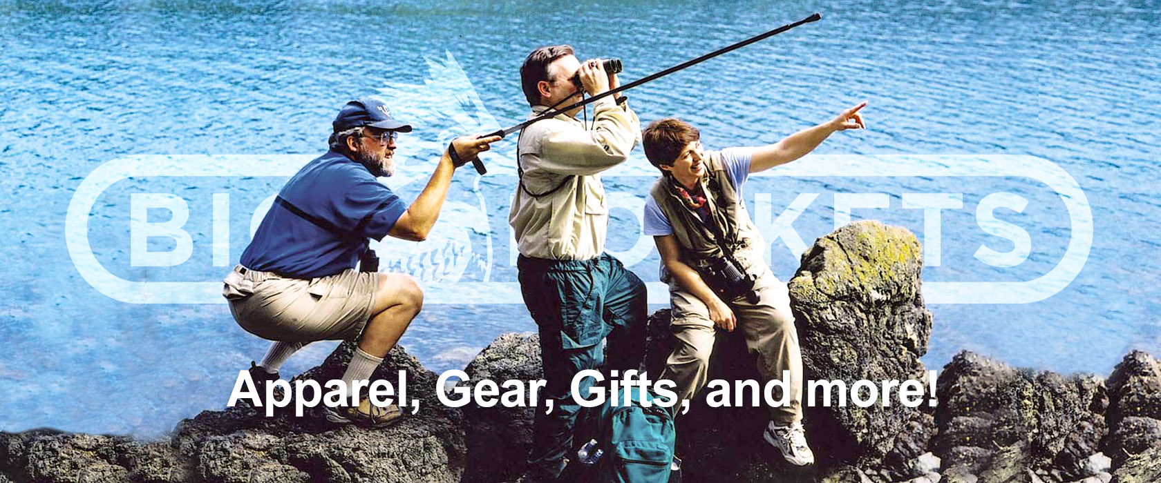 Birding Gear and Apparel, Outdoor Gear, Camping and Trekking Gear, Big  Pockets Clothing
