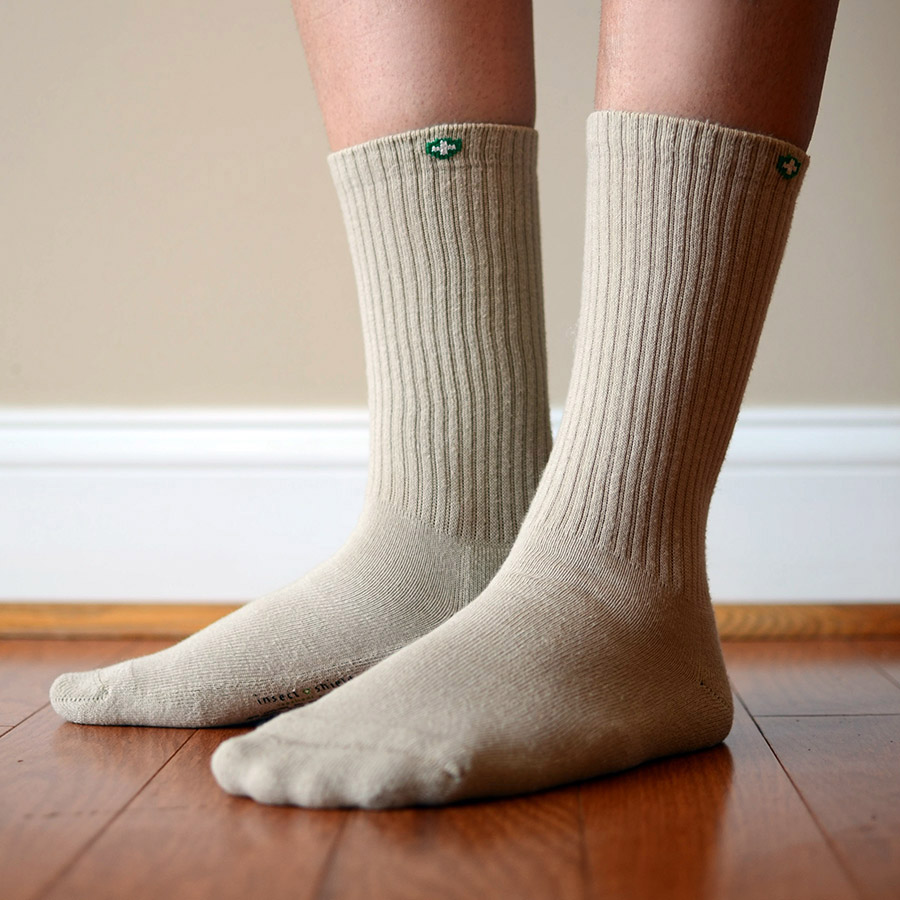 Insect Shield Comfortable Crew Sock (2-Pair Pack) - Image 3